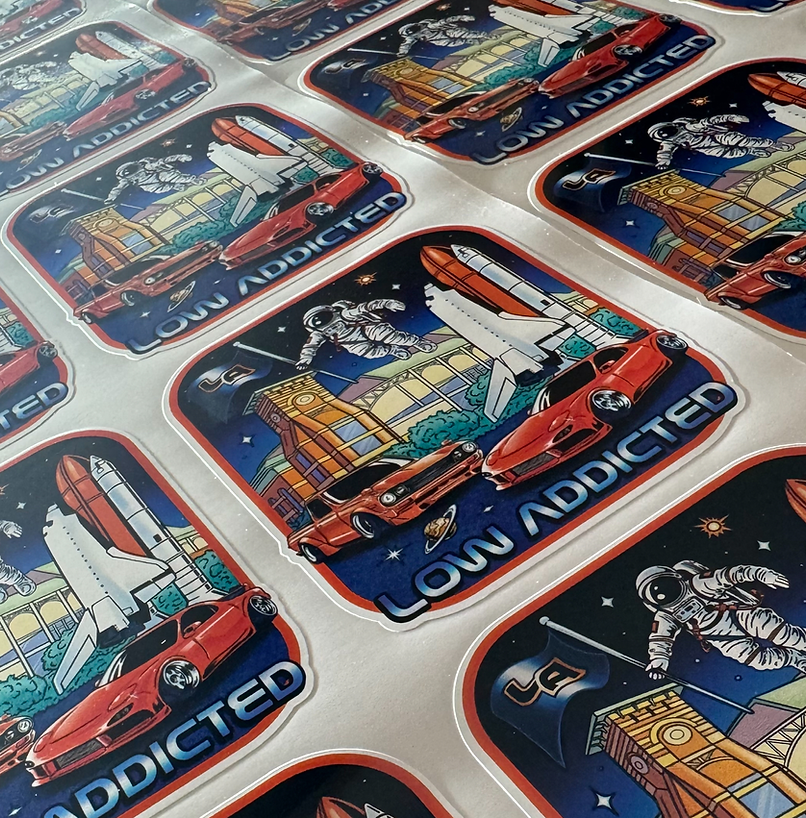 NASA SLAMMED STICKER