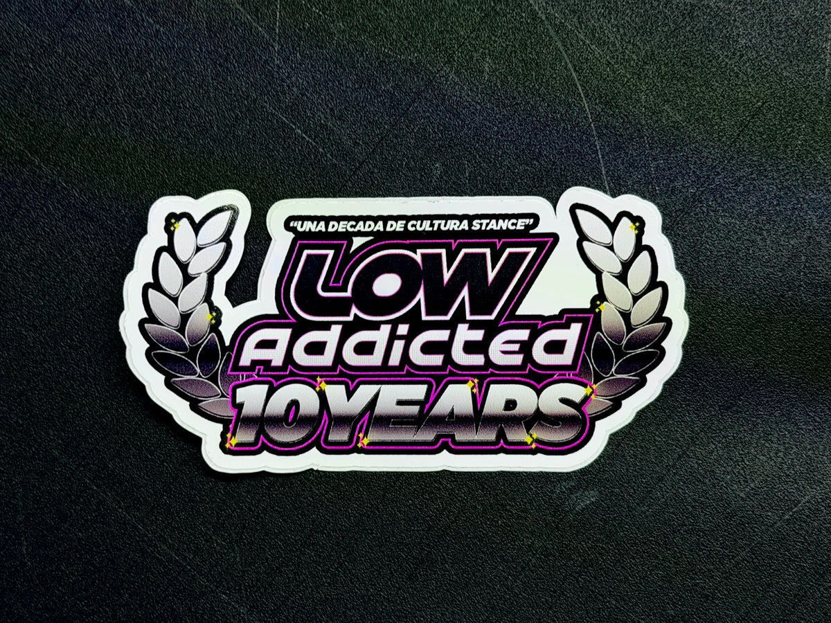 10 Years Sticker