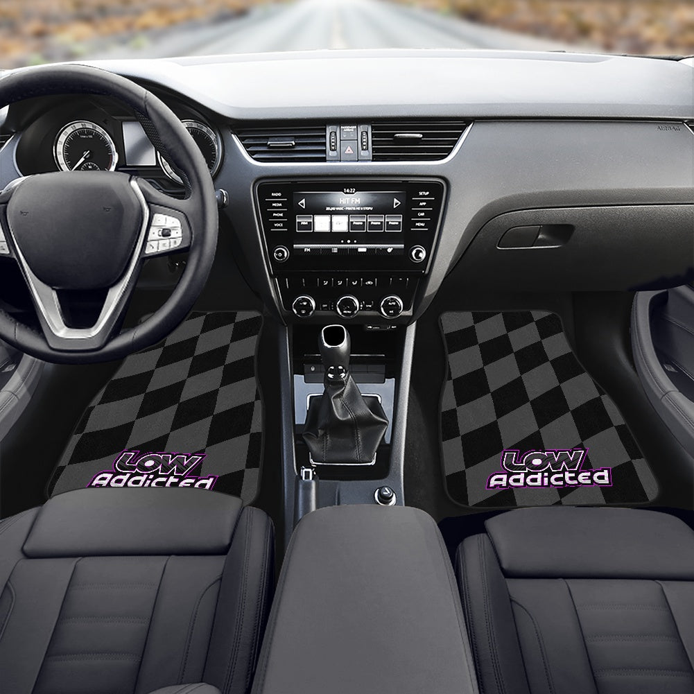 Checkers LA car mats