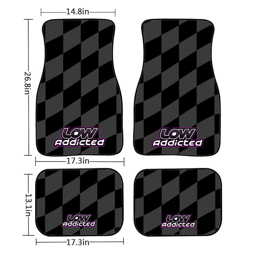Checkers LA car mats