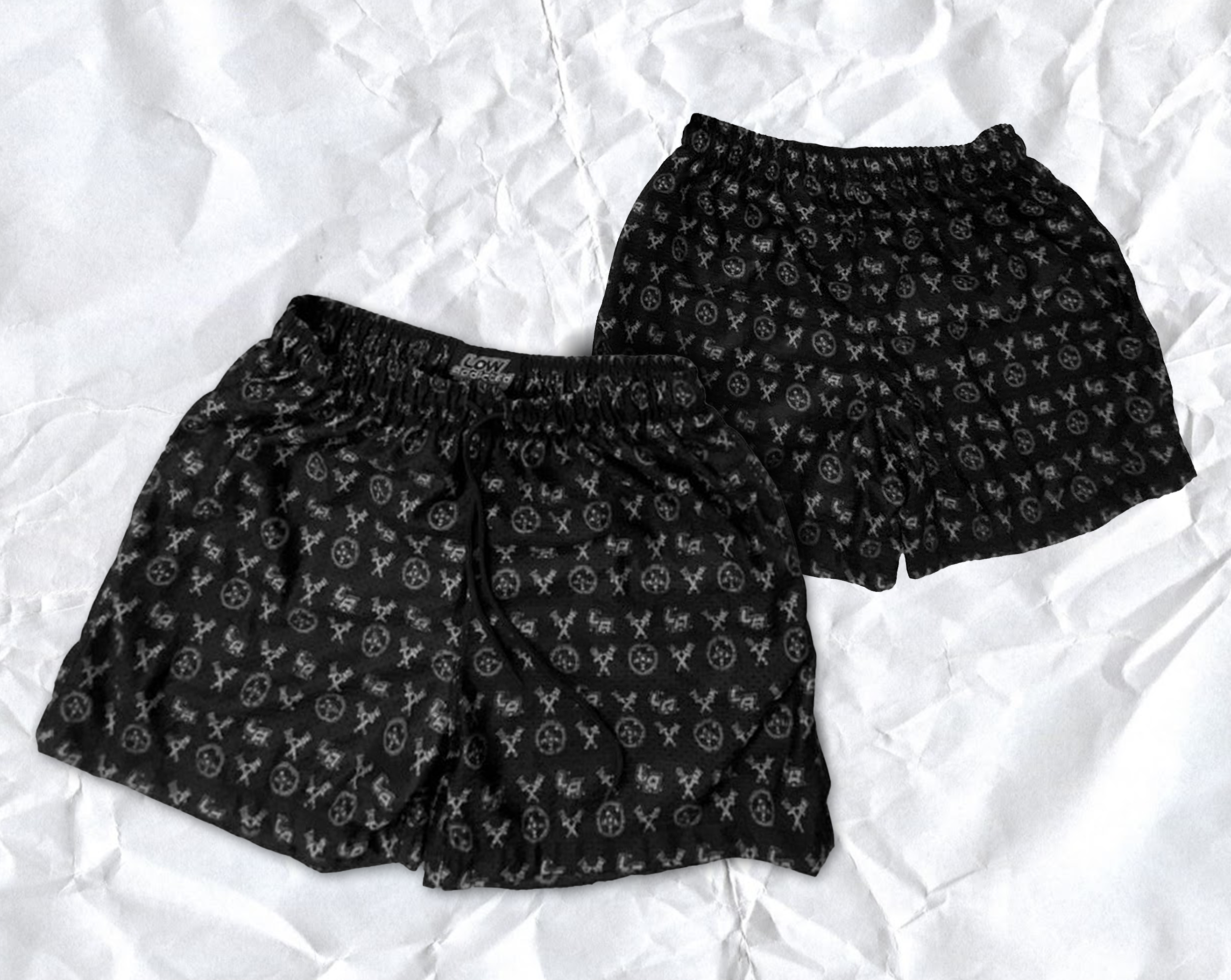 PATTERN MESH SHORT – LowAddicted PATTERN MESH SHORT – LowAddicted