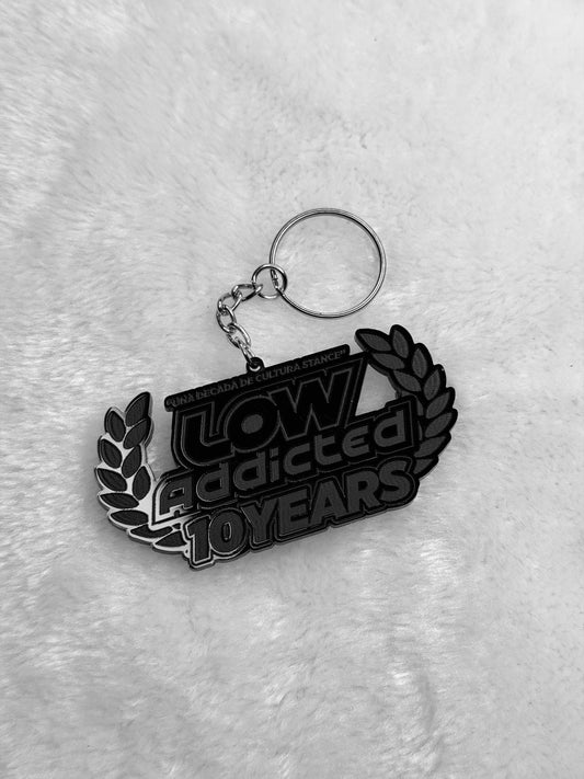 10 Years Of LowAddicted - Key Chain