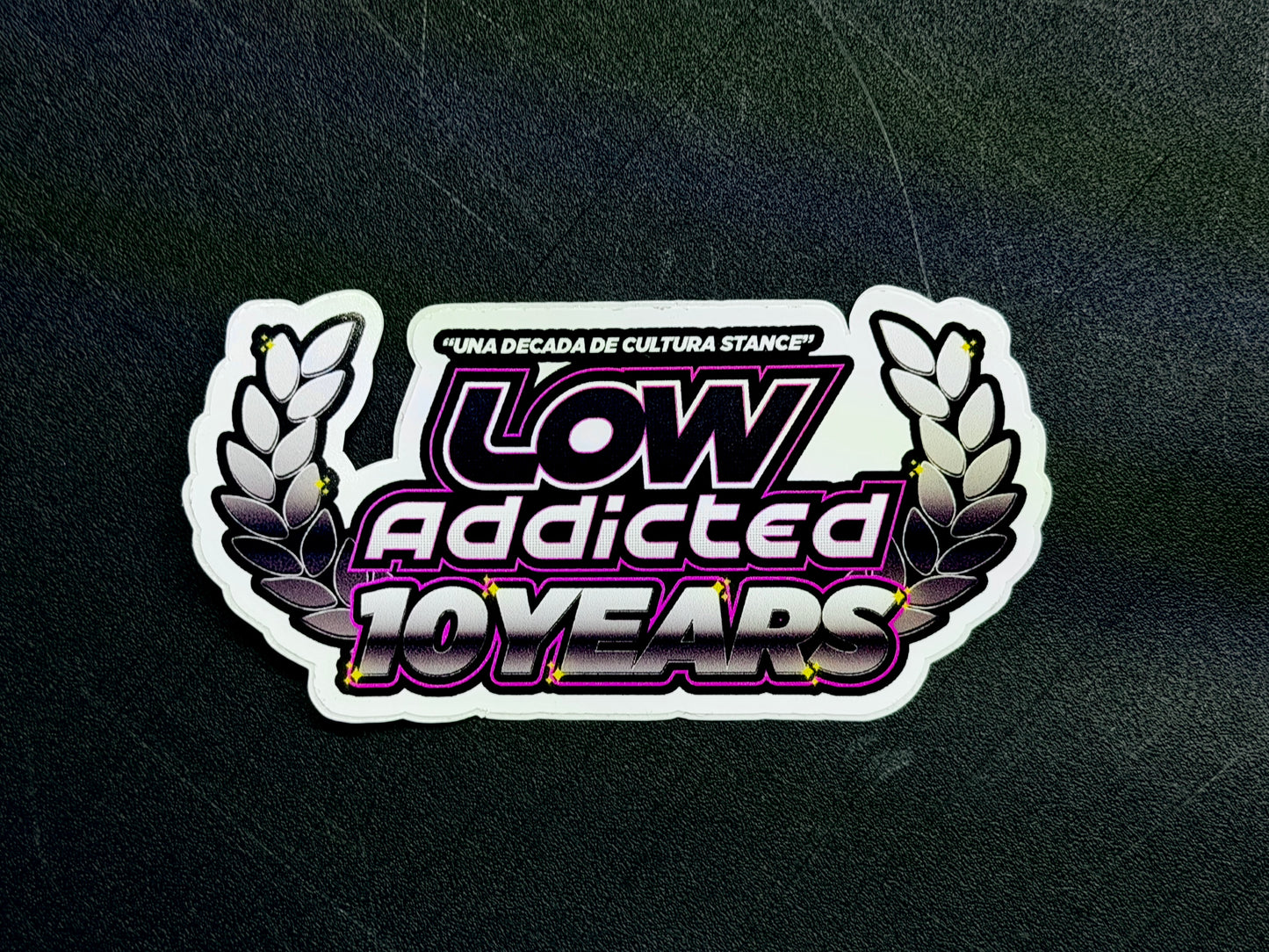10 Years Sticker