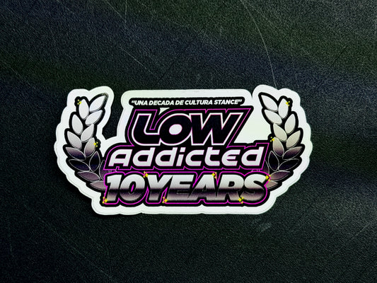 10 Years Sticker