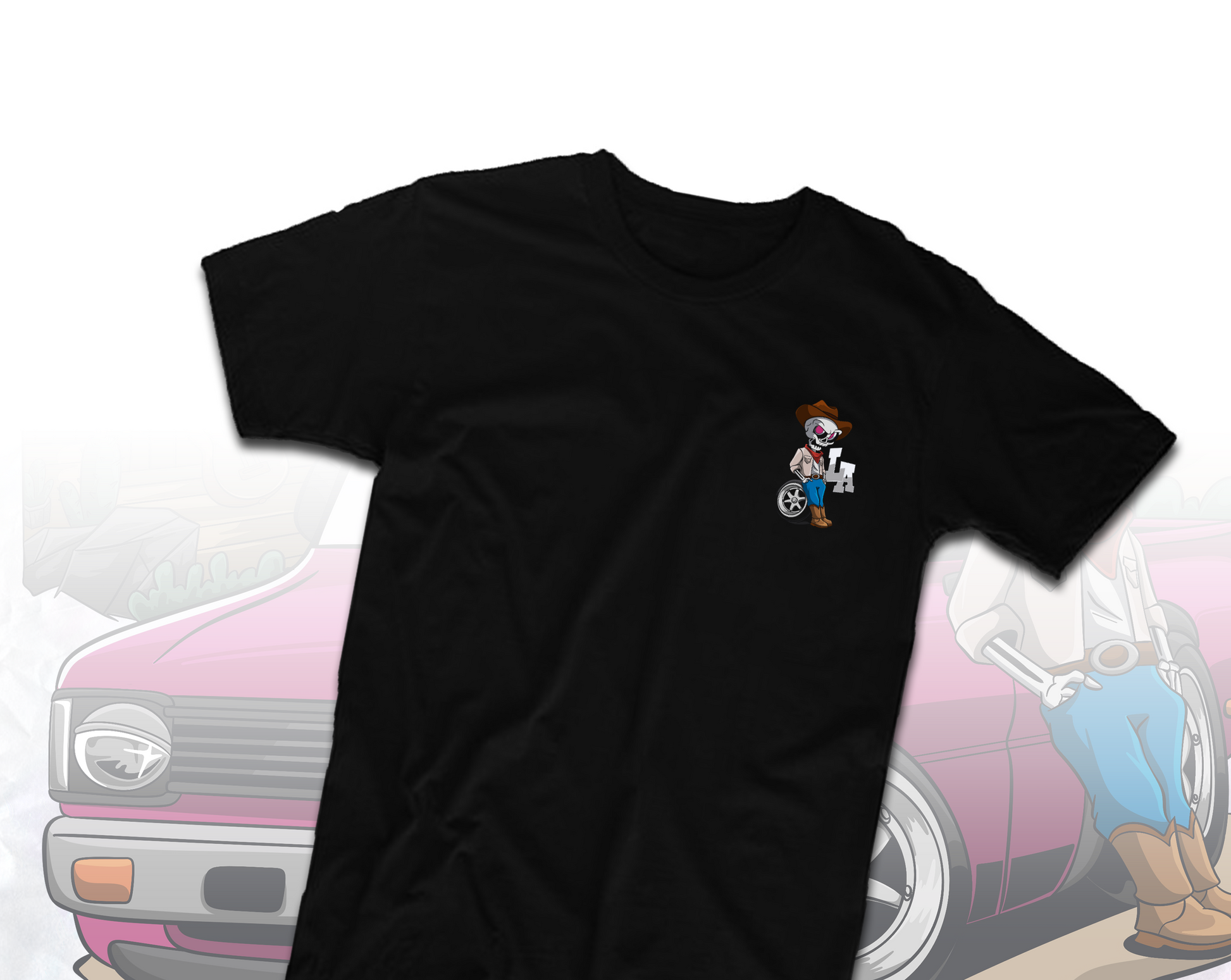 [WKNDRS] COWBOY T-SHIRT /追跡付 MUSINSA | WKNDRS COWBOY T-SHIRT (WHITE)