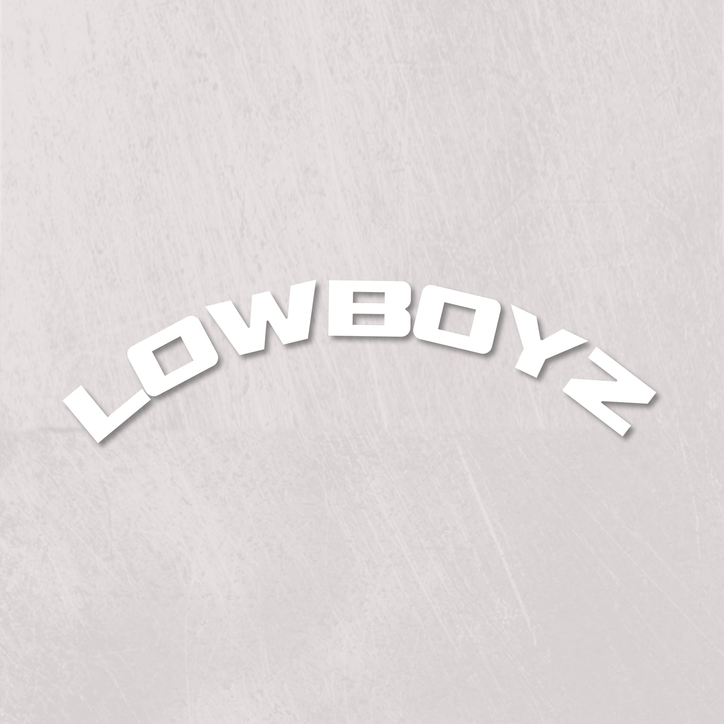 LOW BOYZ - STICKER