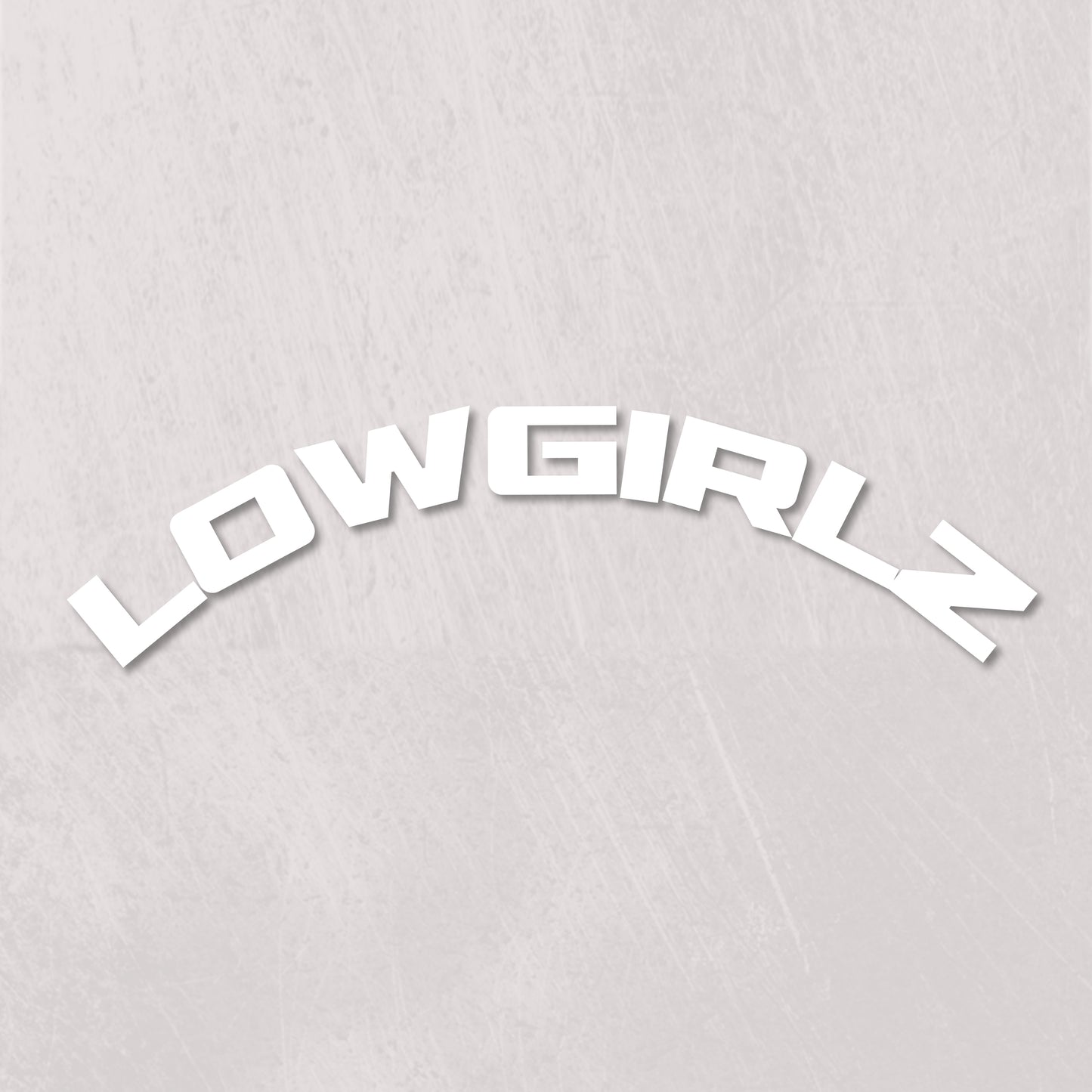 LOW GIRLZ - STICKER