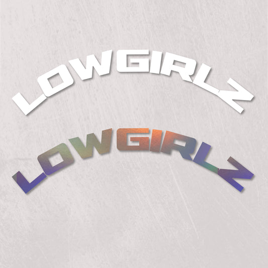 LOW GIRLZ - STICKER