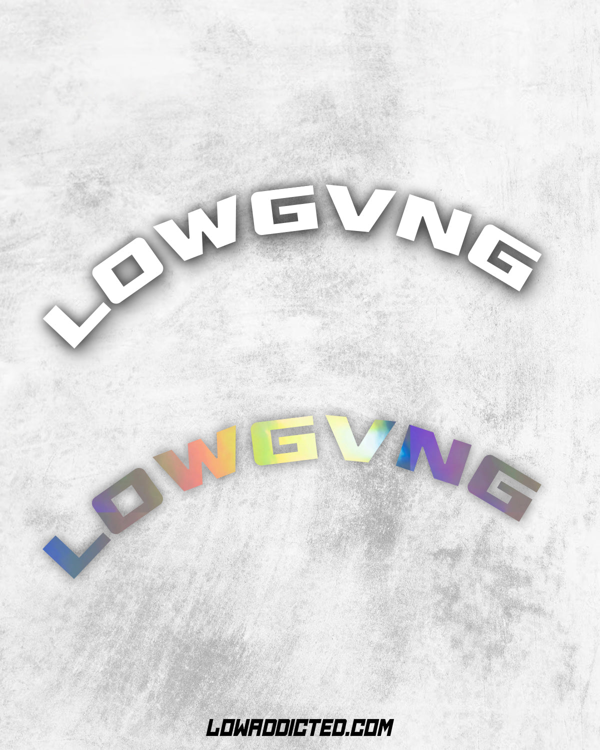 LOWGVNG - STICKERS