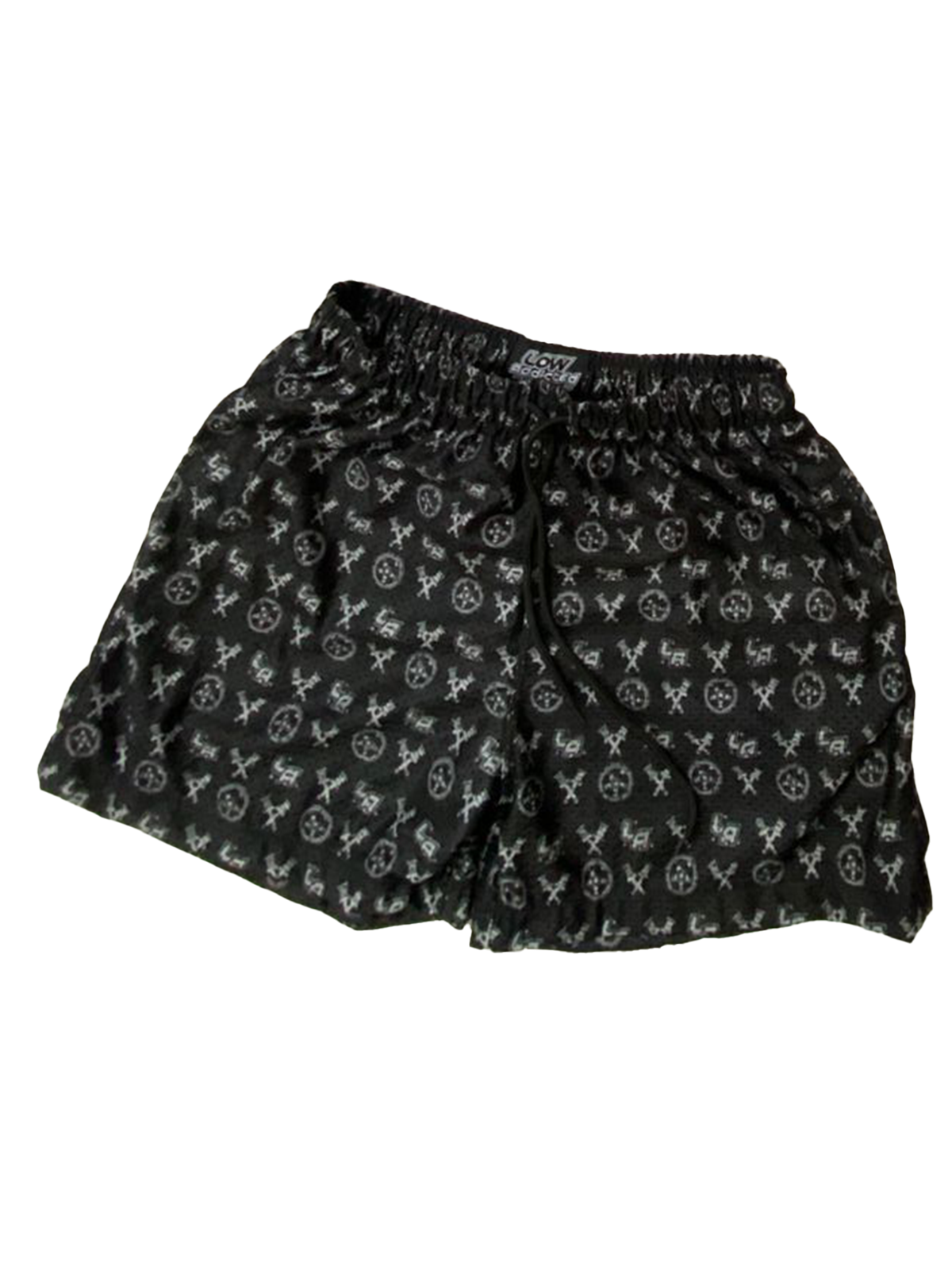 PATTERN MESH SHORT